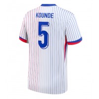 Camisa de time de futebol França Jules Kounde #5 Replicas 2º Equipamento Europeu 2024 Manga Curta